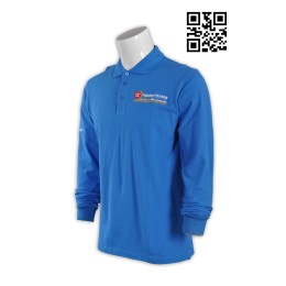 P554製作團體Polo恤 供應活動專用Polo恤 活動比賽 舉辦 訂造長袖Polo恤 Polo制服公司     天空藍 P554製作團體Polo恤 供應活動專用Polo恤 活動比賽 舉辦 訂造長袖Polo恤 Polo制服公司     天空藍